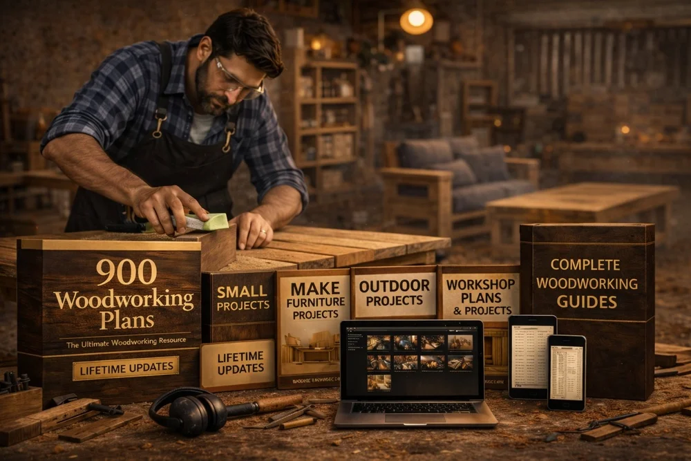 900 Woodworking Plans